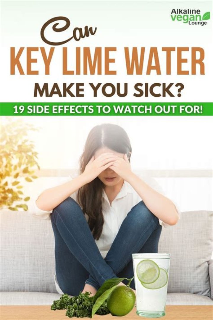 Can a bad lime make you sick?