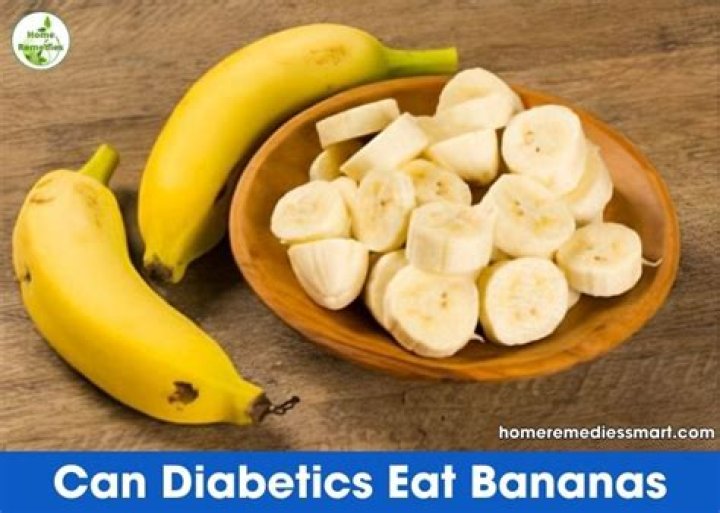 Can diabetics eat bananas?