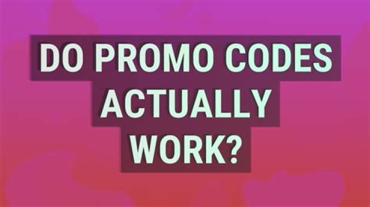 Do promo codes actually work?