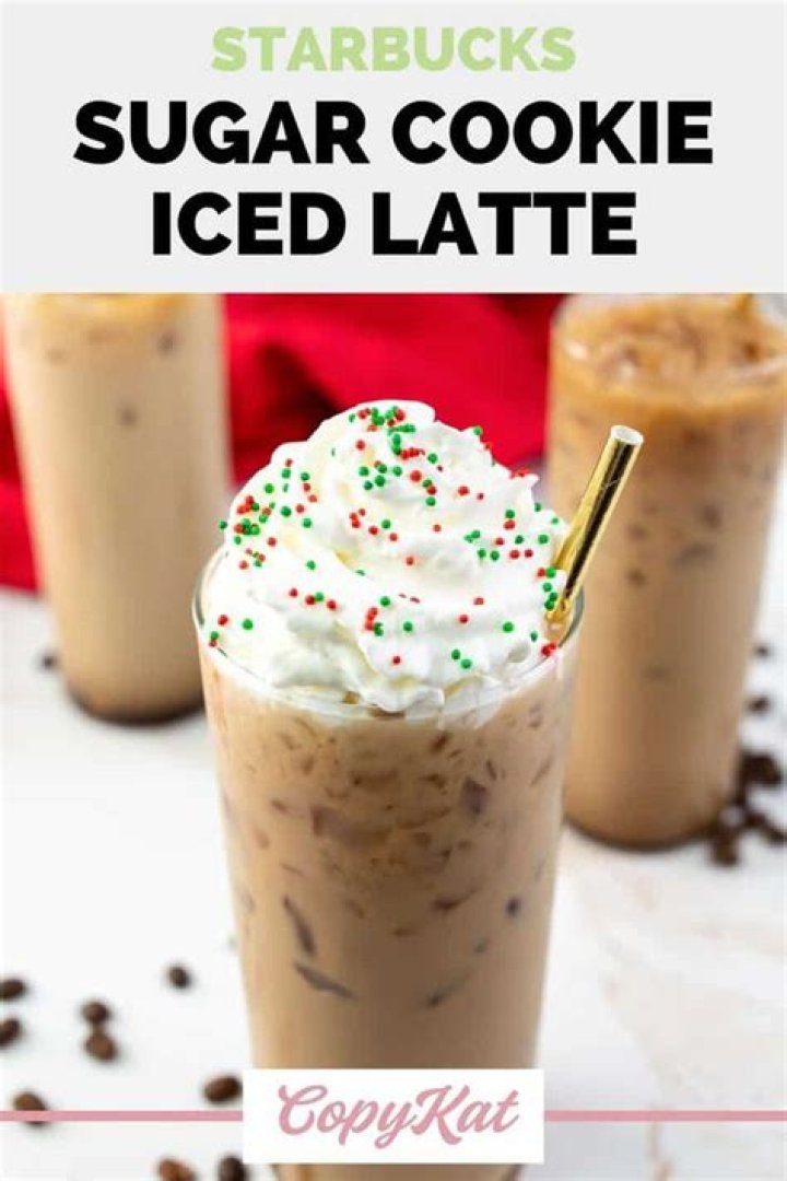 Does iced latte have sugar?