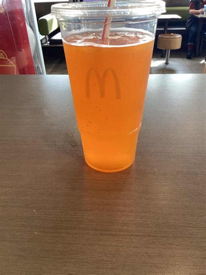 Does McDonalds use 100% orange juice?