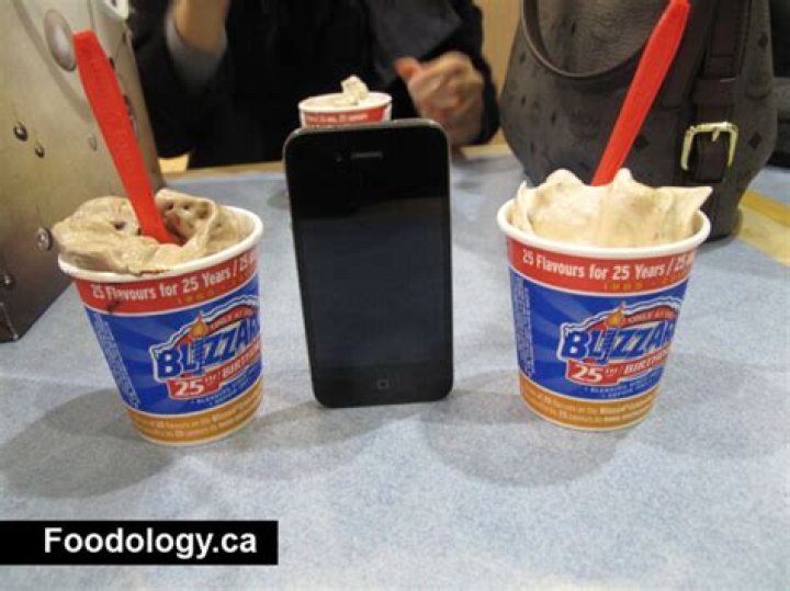 How big is a DQ Mini Blizzard?