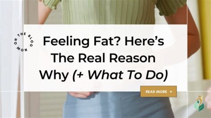 How do you get dressed when you feel fat?