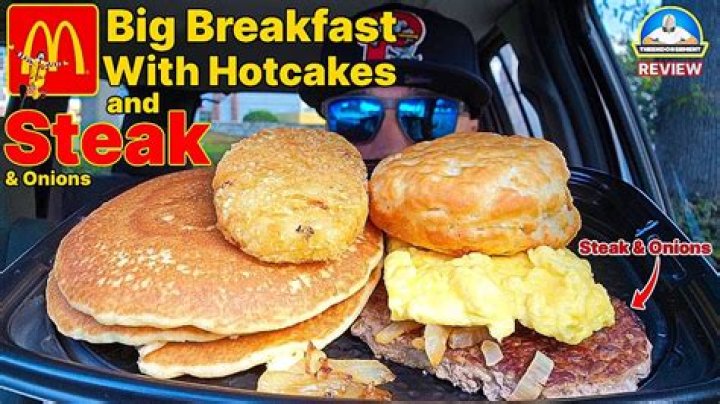 How many calories are in a McDonald’s Big breakfast with Hotcakes?