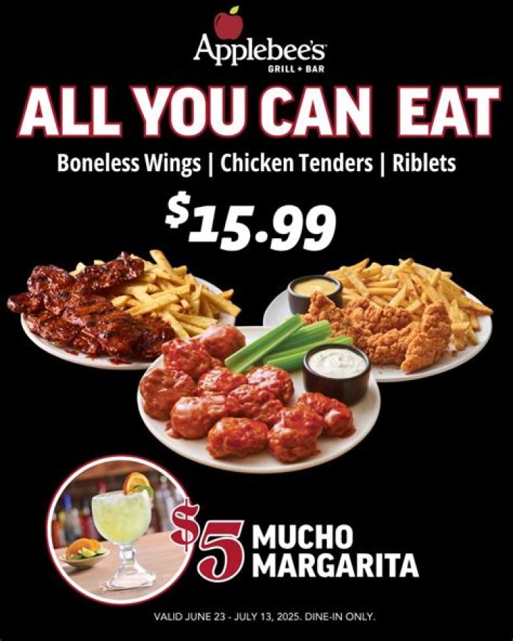 How many carbs are in Applebees buffalo boneless wings?