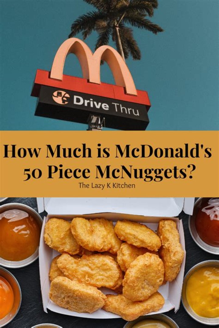 How much is chicken nuggets at McDonald’s Philippines?