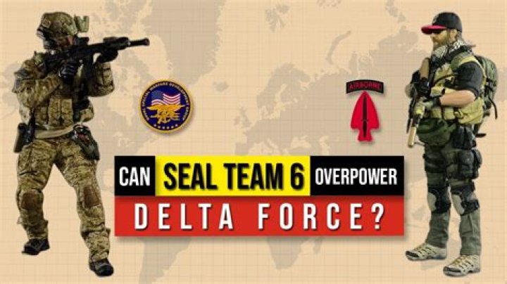 Is Delta Force higher than Navy SEALs?