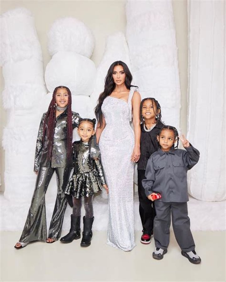 Kim Kardashian Is Practicing New Hair Styles On Her Daughters North, 6, & Chicago, 2 — See Cute Pic