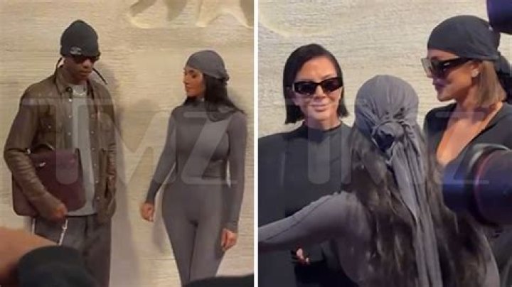 Kim Kardashian Passionately Kisses Kanye West While Promoting SKIMS In NYC — Watch PDA Video