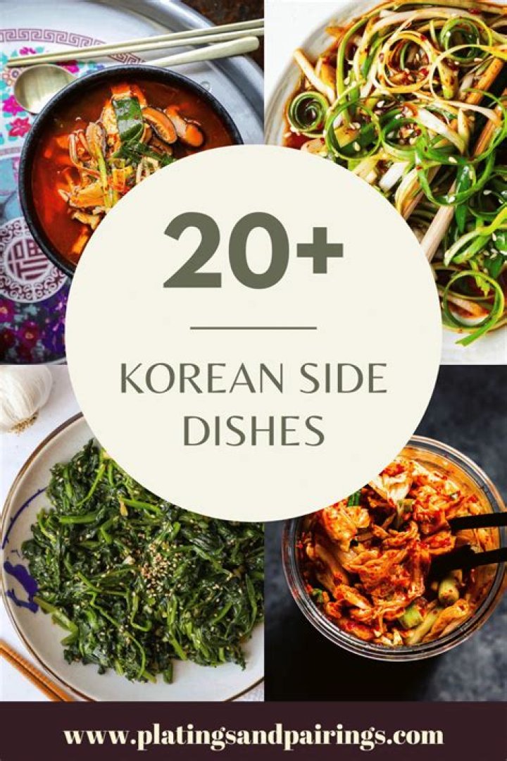 What are the Korean side dishes?