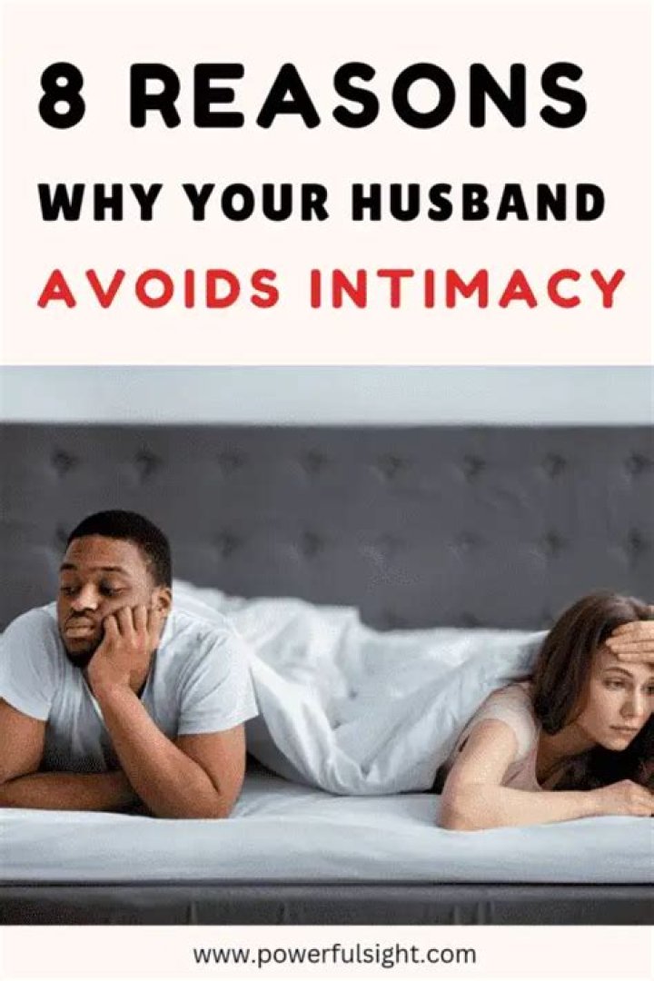 What does it mean if your husband doesn't want to be intimate?