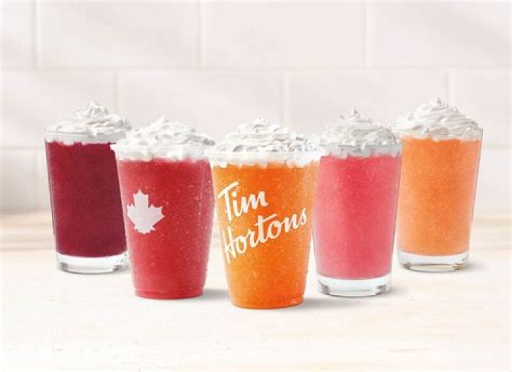 What is in a Tim Hortons Peach quencher?