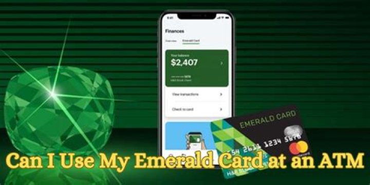 Where can I withdraw money from my emerald card?