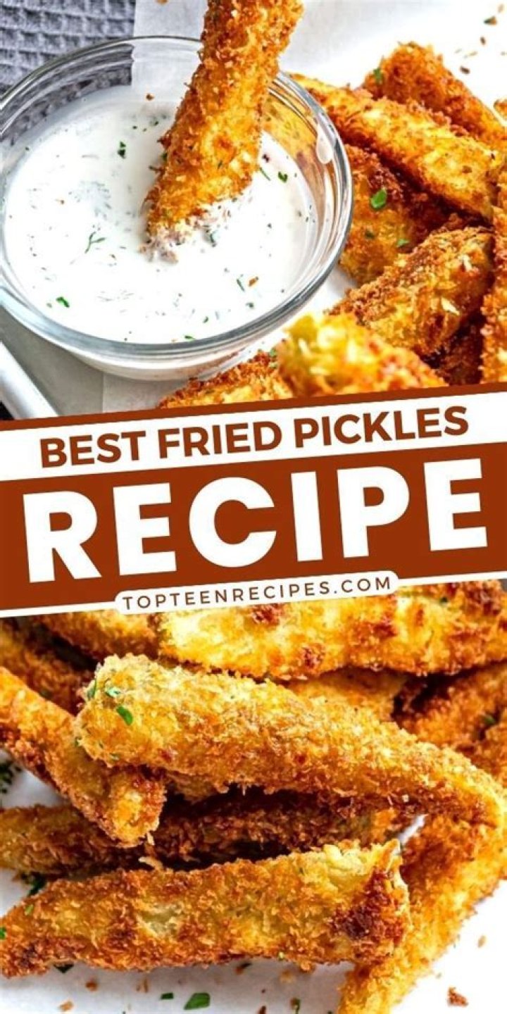Where do they serve fried pickles?