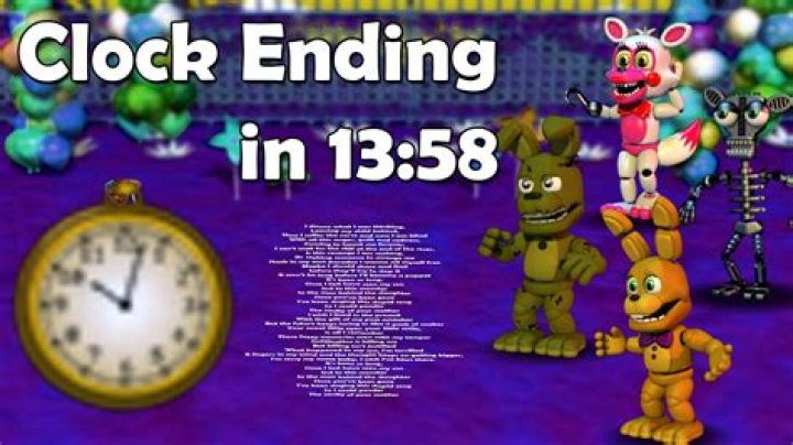 Where is the 5th clock in FNaF world?